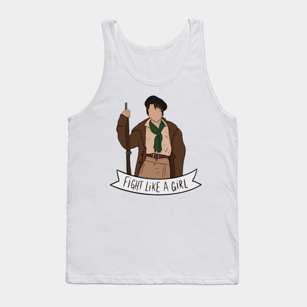 Fight like Eponine Tank Top by byebyesally